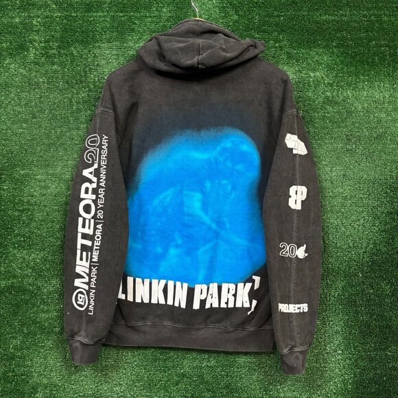 Linkin Park Meteora Rock Band Zip-Up Hoodie Size Small - Picture 1 of 4